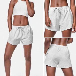 Outdoor Voices Sunday Shorts Gray Women’s Size Small
